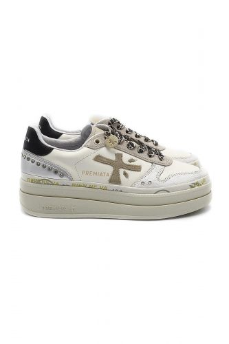 Premiata basket bas Blanc