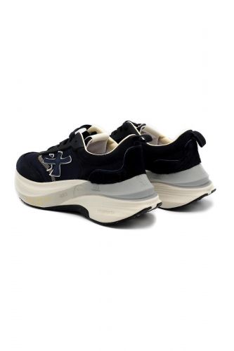 Baskets sport bleu profond et détails crème PREMIATA | MARINE Auvelais