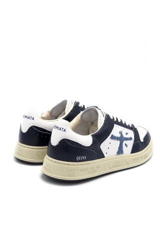 Baskets en cuir bleu & blanc PREMIATA | Marine