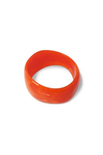 Quaia Bracelet Corail femmes (Bracelet large courbes - Bracelet bolden corail) - Marine | Much more than shoes