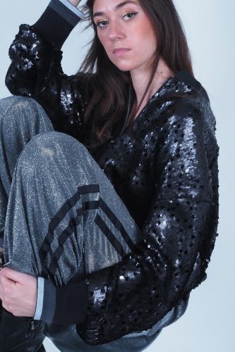 R by MI manteau Noir