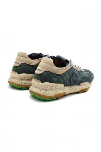 Satorisan basket bas Bleu hommes (Basket cool shadowy scale - CHACRONA shadowy scale) - Marine | Much more than shoes