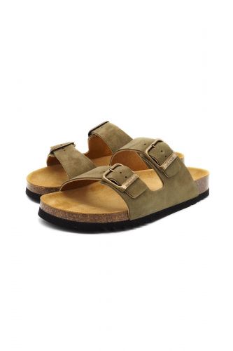 Mules double brides kaki SCHOLL | Marine