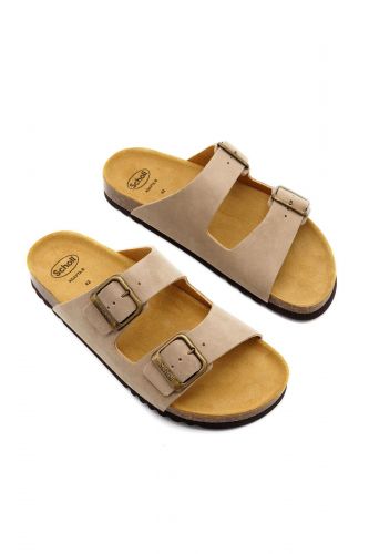 Mule double brides beige SCHOLL | Marine