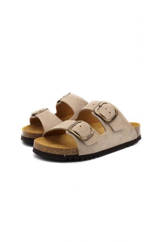 Scholl mule Beige femmes (mule 2 brides 