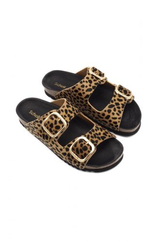 Scholl mule Léo femmes (mule 2 brides 