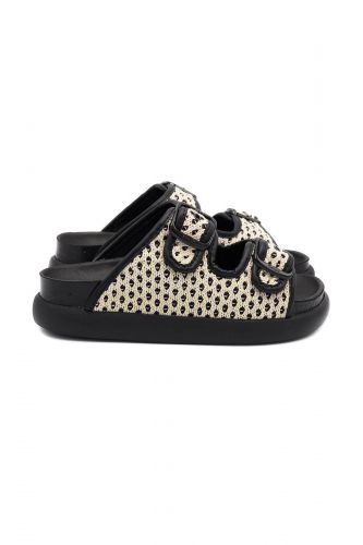 Scholl mule Noir/blanc