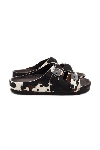 Scholl mule Brun