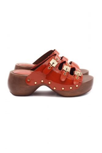 Scholl sabot Rouge