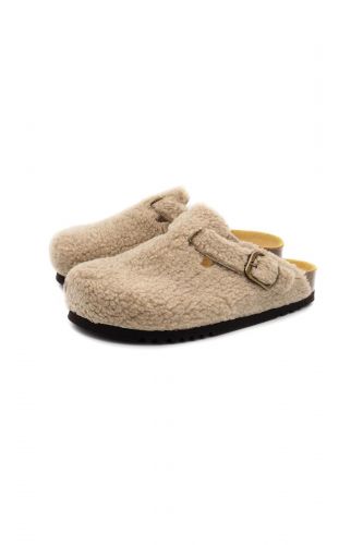 Mules taupe bouclette SCHOLL | Marine