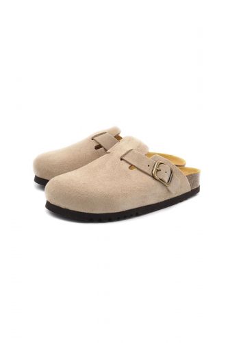 Scholl sabot Beige femmes (sabot beige  - FAE sabot beoge) - Marine | Much more than shoes