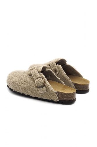 Sabot en teddy beige SCHOLL | Marine