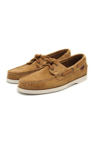 Sebago mocassin Naturel hommes (boatshoes cognac  - 7111 portland flesh out) - Marine | Much more than shoes