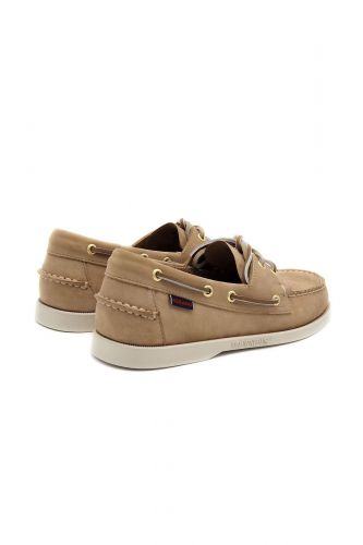 Sebago mocassin Beige hommes (docksides beige camel - 7000 docksides portland beige ) - Marine | Much more than shoes
