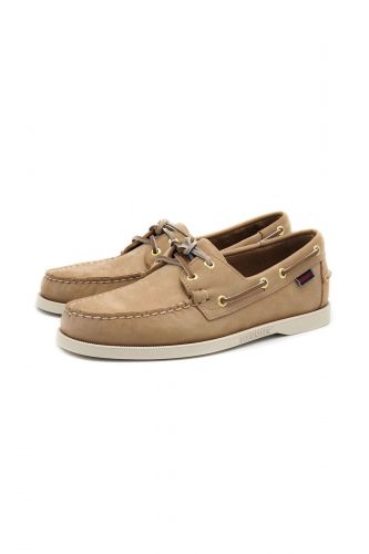 Sebago mocassin Beige hommes (docksides beige camel - 7000 docksides portland beige ) - Marine | Much more than shoes