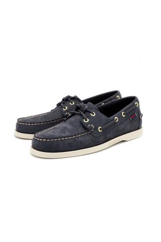 Sebago mocassin Bleu hommes (docksides bleu - 7000 docksides portland nubuck) - Marine | Much more than shoes
