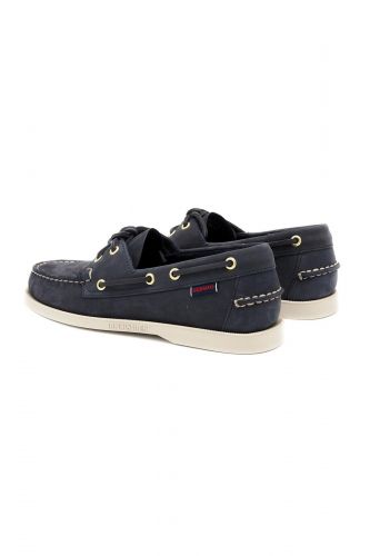 Sebago mocassin Bleu hommes (docksides bleu - 7000 docksides portland nubuck) - Marine | Much more than shoes