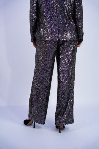 Pantalon à sequins SEE U SOON | Marine