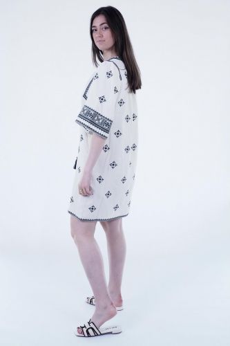 Robe bohème beige SEE U SOON | Marine