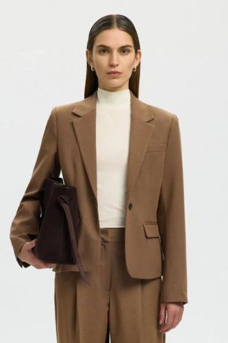 Selected Femme blazer Brun