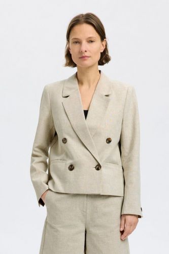 Selected Femme blazer Beige