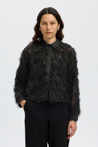 Selected Femme chemise Noir