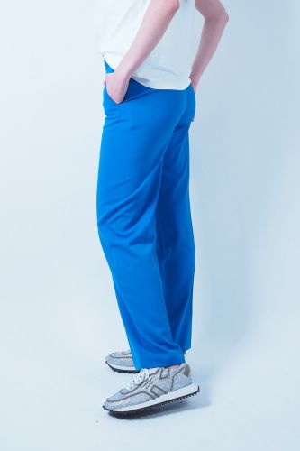Pantalon chic bleu vif SELECTED | Marine