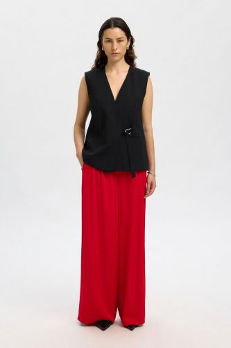 Selected Femme pantalon Rouge