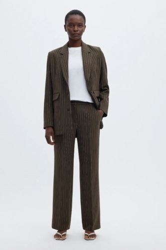Pantalon brun SELECTED | Marine Auvelais 