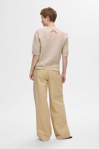 Pull beige SELECTED | Marine