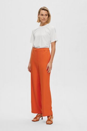 Selected Femme pantalon Orange