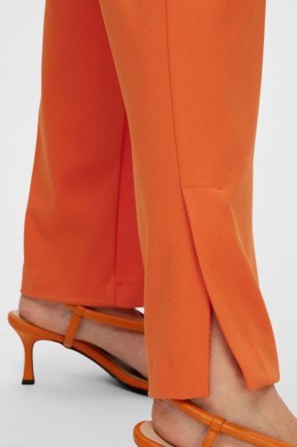 Pantalon orange vif SELECTED | Marine