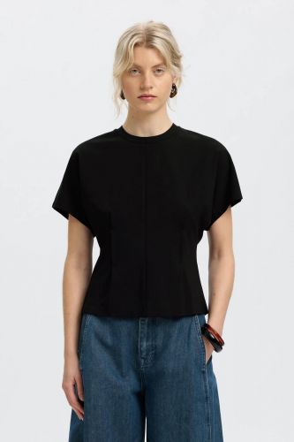 Selected Femme tee-Shirt Noir