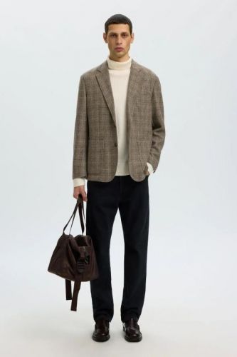 Selected  Homme blazer Brun-multi