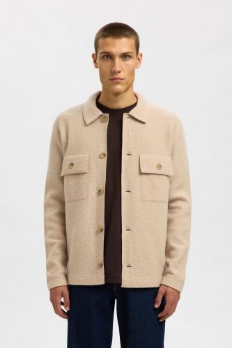 Selected  Homme cardigan Beige