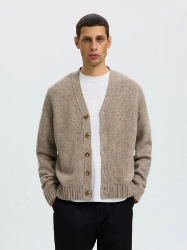 Selected  Homme cardigan Beige