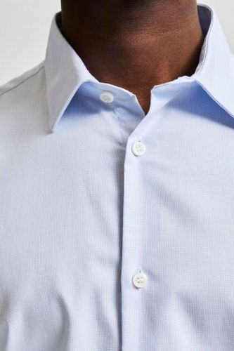 Chemise bleu clair SELECTED | Marine