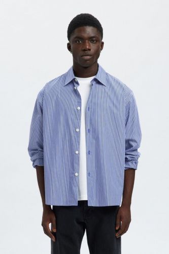 Selected  Homme chemise Bleu