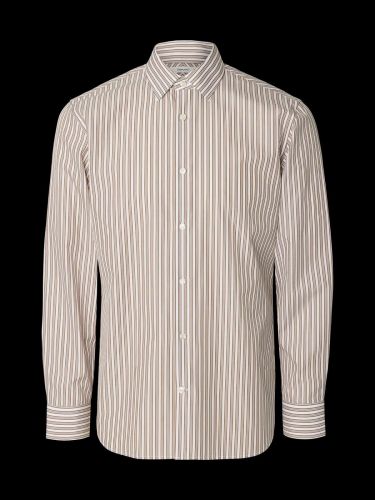 Selected  Homme chemise Brun