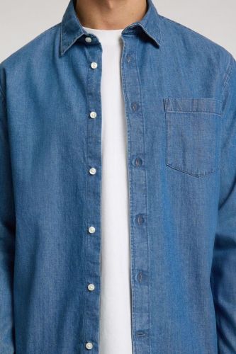 Chemise en jeans SELECTED | Marine