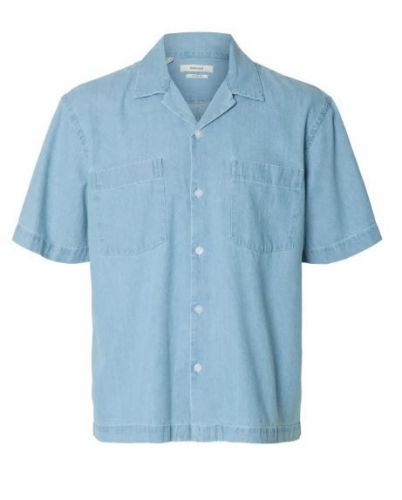 Selected  Homme chemise Jeans hommes (chemise jeans - CARLO chemise jeans) - Marine | Much more than shoes