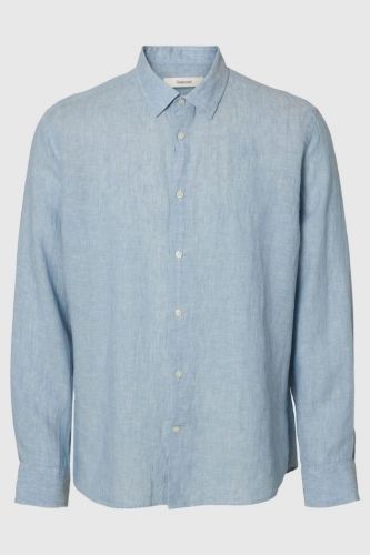 Chemise en lin SELECTED | MARINE