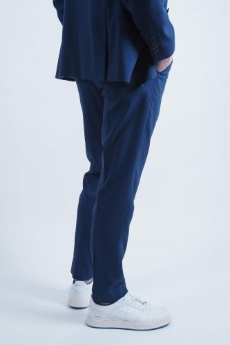 Pantalon chic bleu SELECTED | Marine