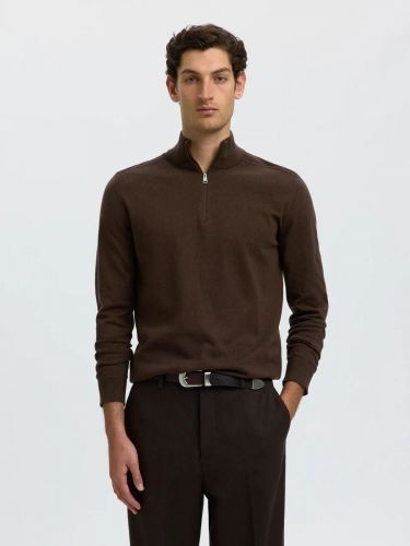 Selected  Homme pull Brun