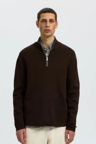 Selected  Homme pull Brun