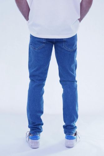 Selected  Homme pantalon Jeans hommes (jeans slim medium blue denim - BEN KORI SLIM medium blue) - Marine | Much more than shoes