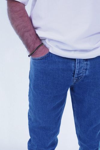 Selected  Homme pantalon Jeans hommes (jeans slim medium blue denim - BEN KORI SLIM medium blue) - Marine | Much more than shoes