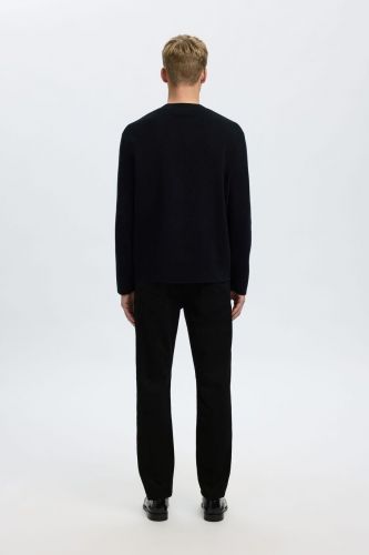 Jeans noir SELECTED | Marine