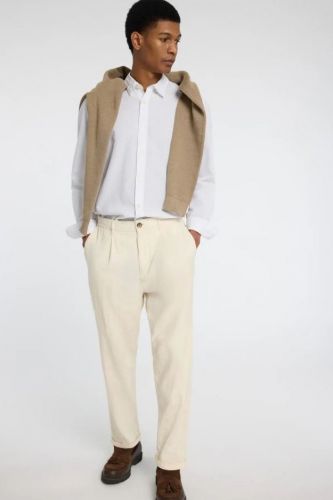 Selected  Homme pantalon Ecru