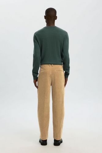 Pantalon beige SELECTED | Marine
